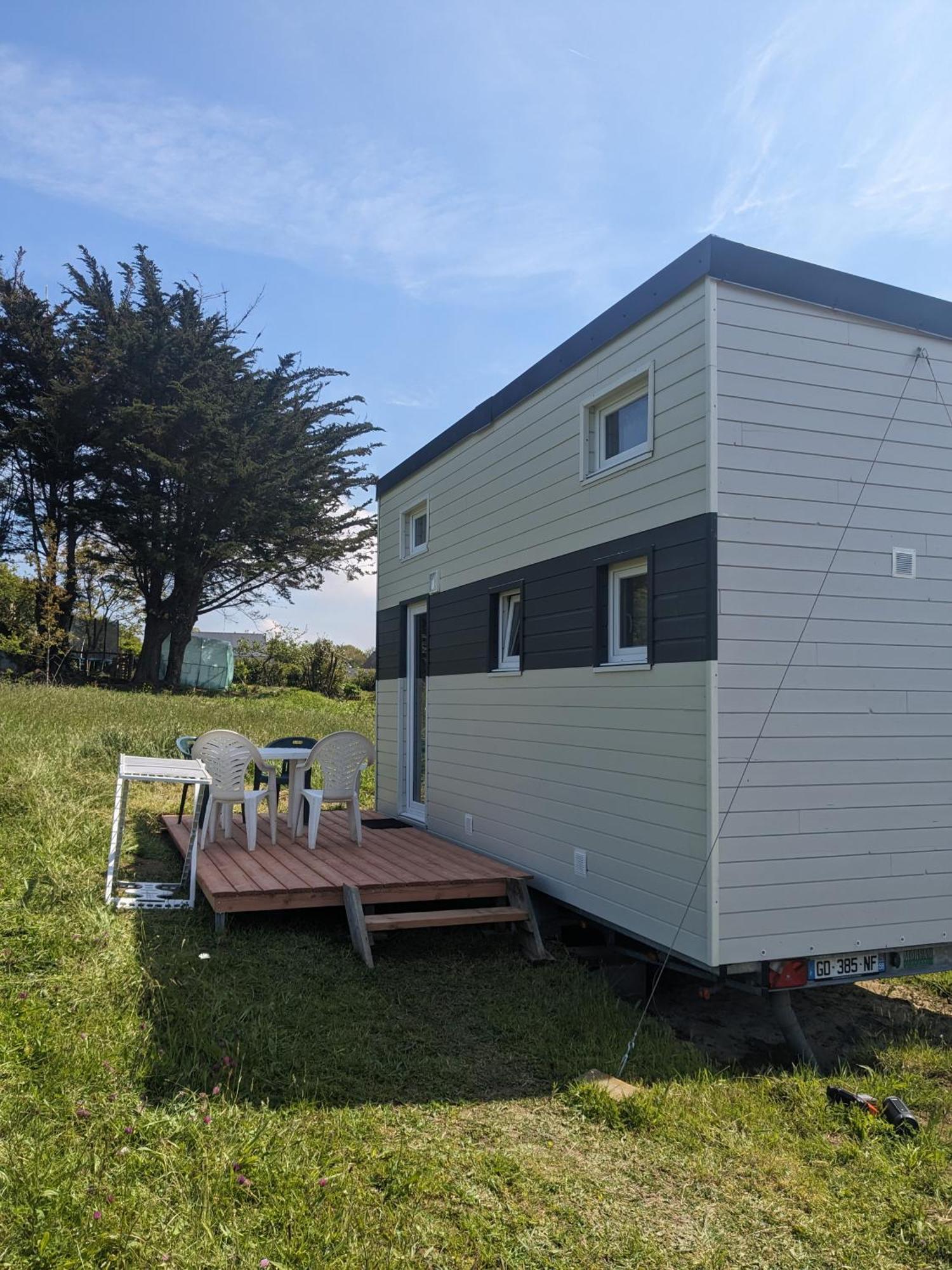 Tiny House Proche De La Plage Sans Draps Ni Serviettes Plévenon Esterno foto